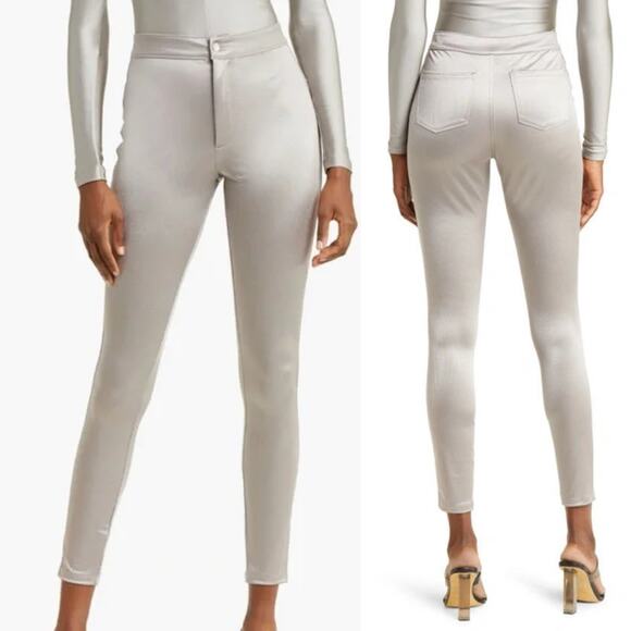 SKIMS Pants - NWT SKIMS Silver Disco Pant Sz. S